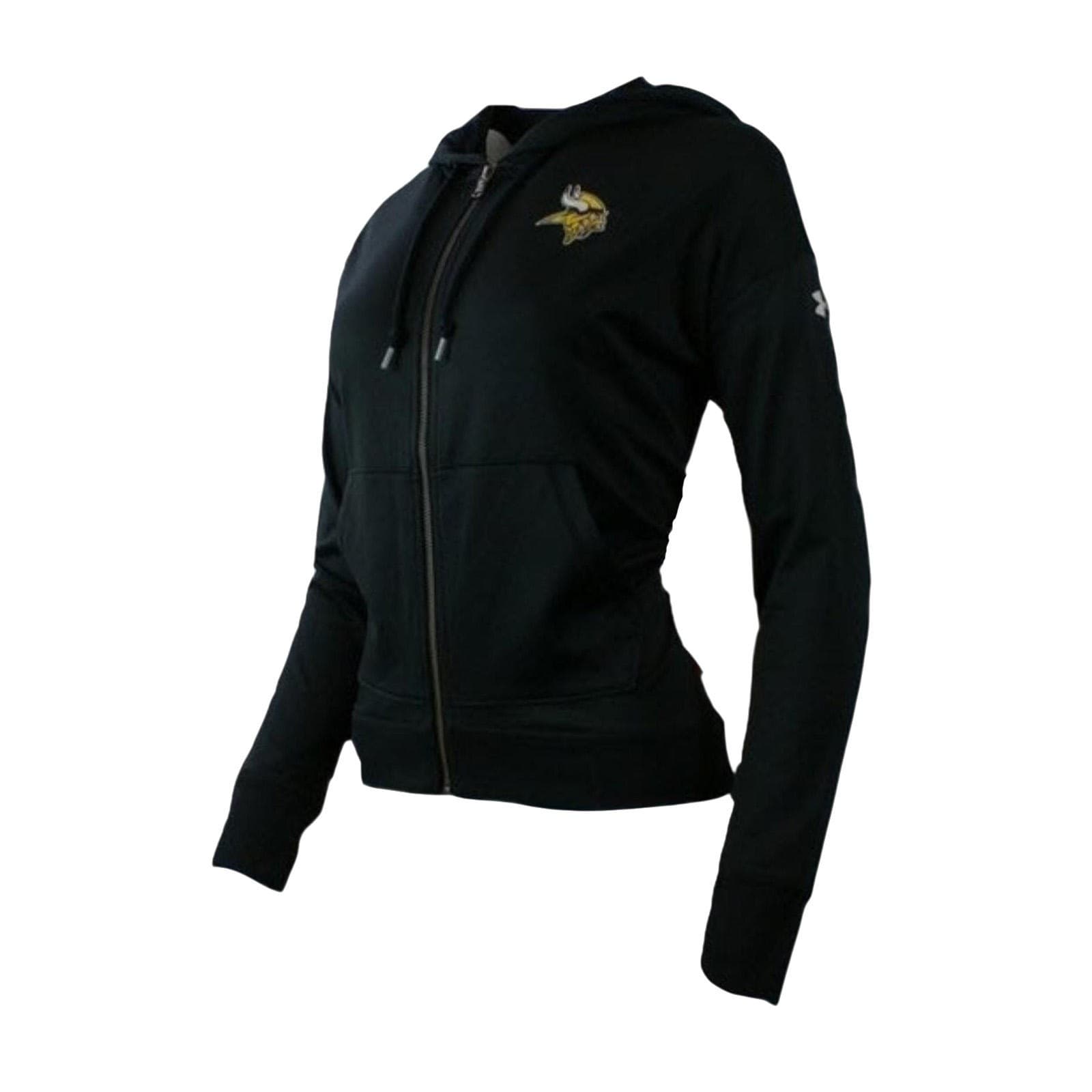 Under Armour Women's Minnesota Vikings ColdGear Combine Full Zip Hoodie Small