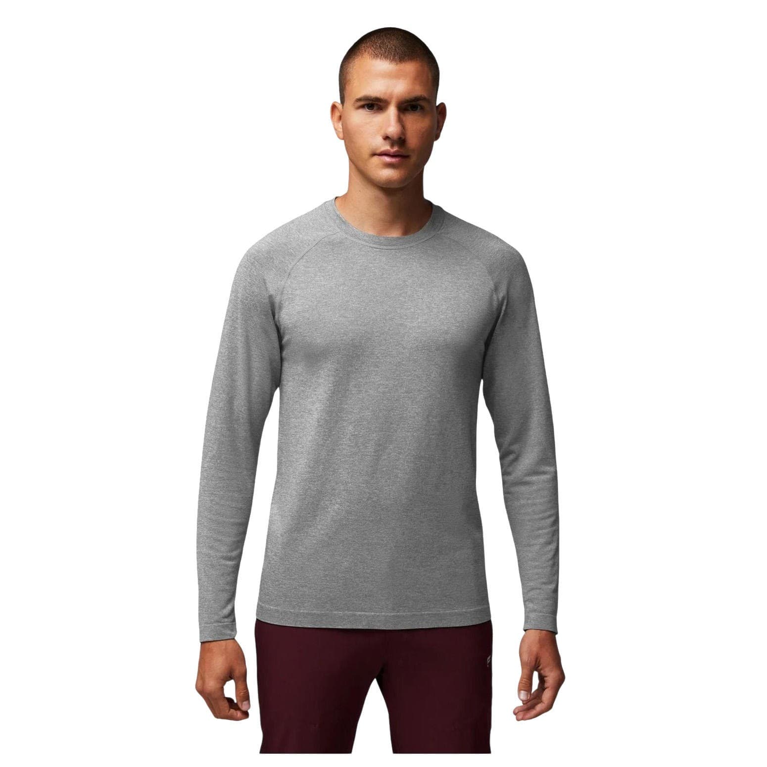 Fabletics Men's The Training Day Performance Long Sleeve T-shirt 2XL $67 Value