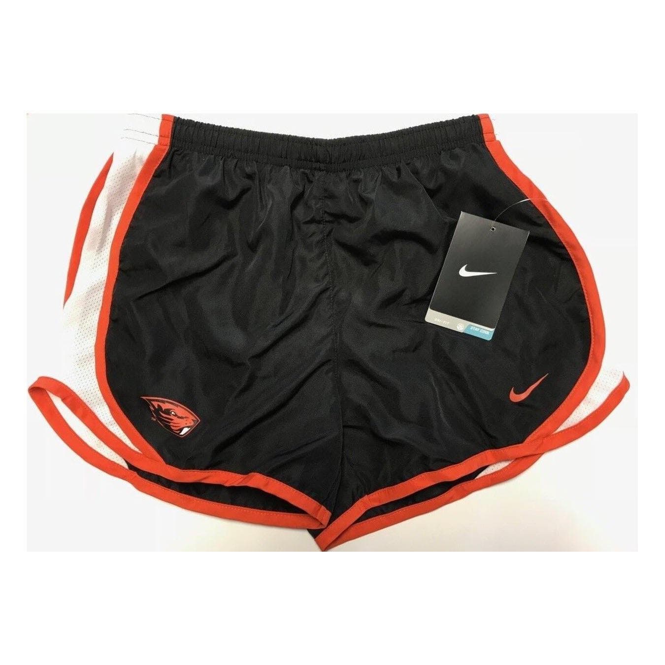 Nike Women's Oregon State Beavers Dri-Fit Tempo Shorts Black X-Large