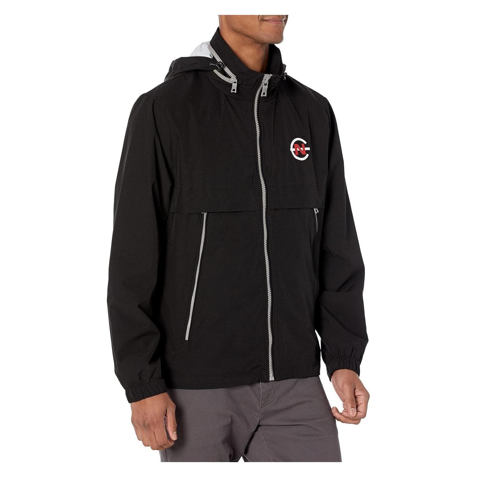Nautica Competition Men's Weather Resistant Full Zip Jacket 2XL Black $160 Value