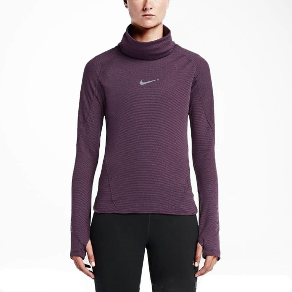 Nike Women's Aeroreact Long Sleeve Training Top Atomic Purple Small $135 Value