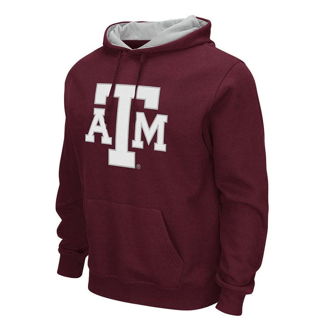 Colosseum Men's Texas A&M Aggies Big Logo Pullover Hoodie Maroon XL $60 Value