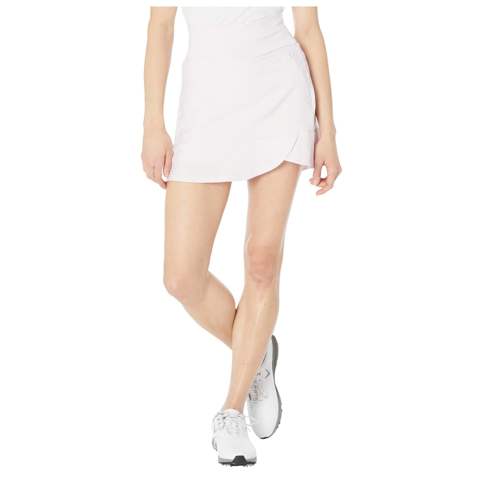 Adidas Women’s Aeroready Frill Sport Skort Almost Pink Large