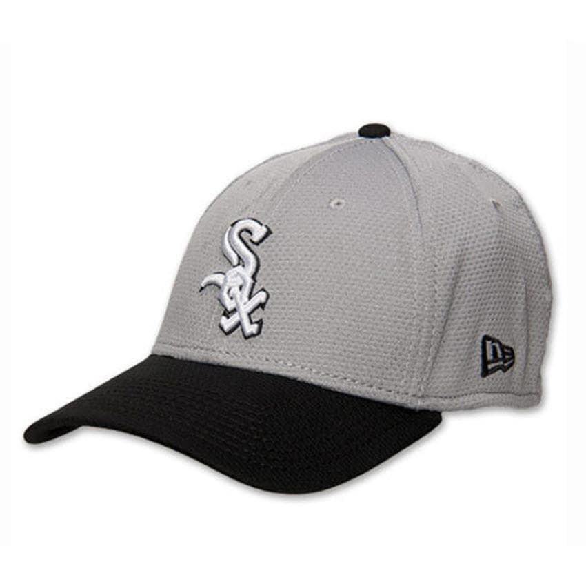 New Era Chicago White Sox Tech Line 39Thirty Hat Cap Gray Black M/L