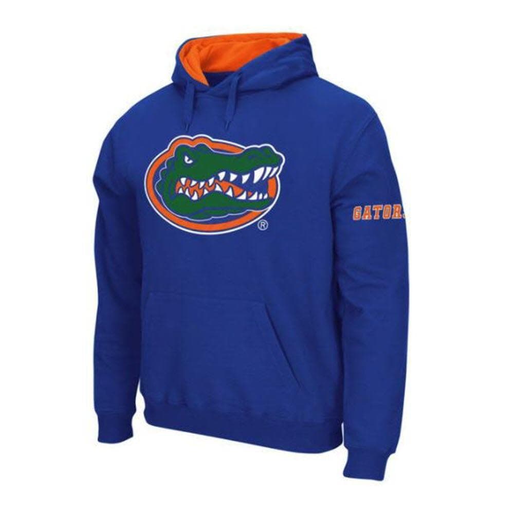 Colosseum Men's Florida Gators Logo Pullover Hoodie Royal Blue X-Large