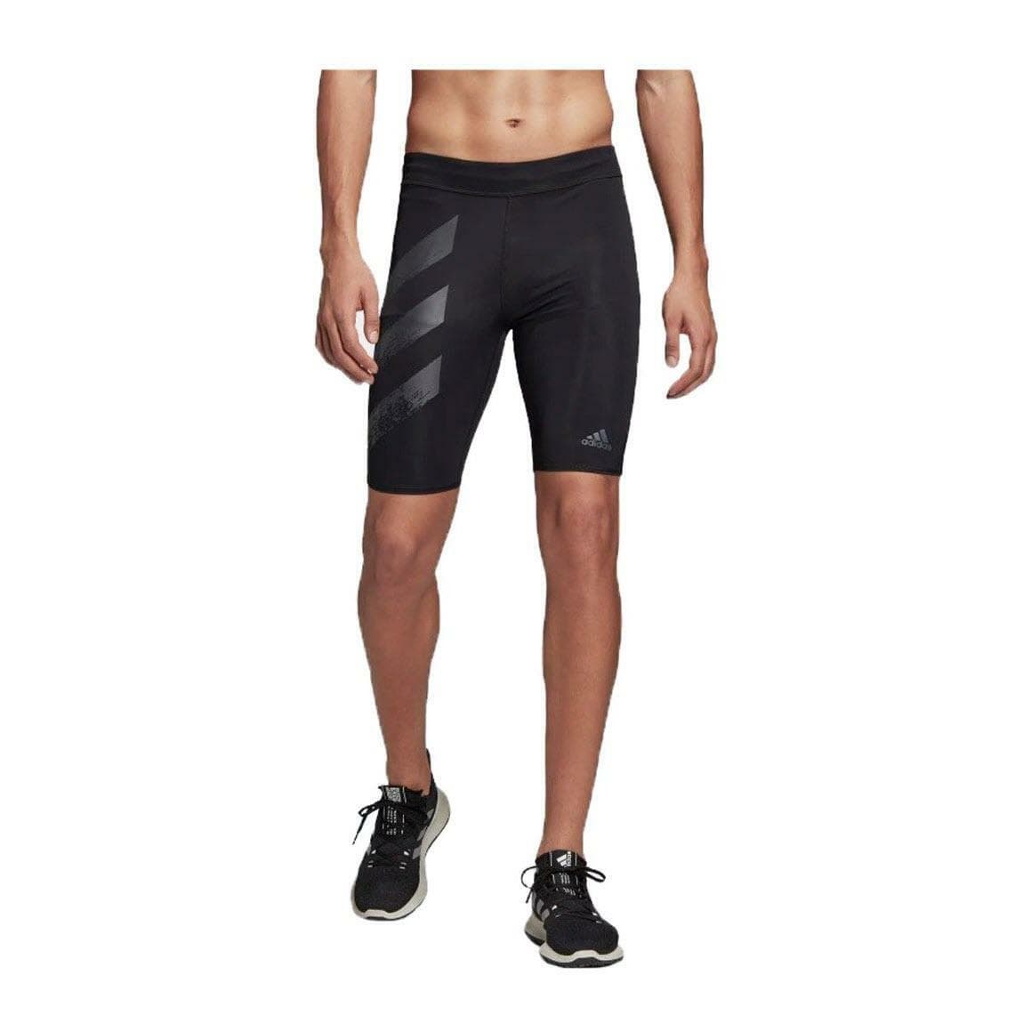 Adidas Men's Saturday Night Aeroready Training Tights Shorts Black 2XL
