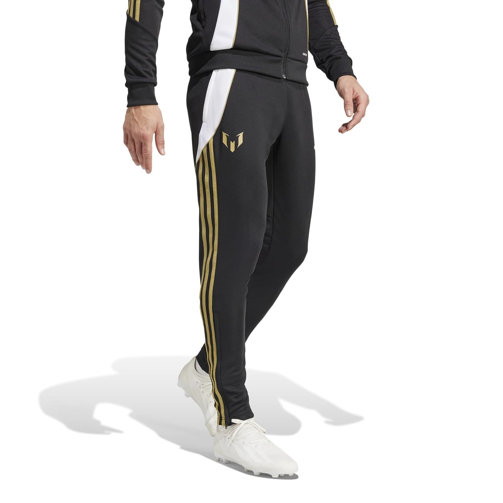 Adidas Men’s Messi Aeroready Soccer Training Pants Athletic Track Bottoms Large