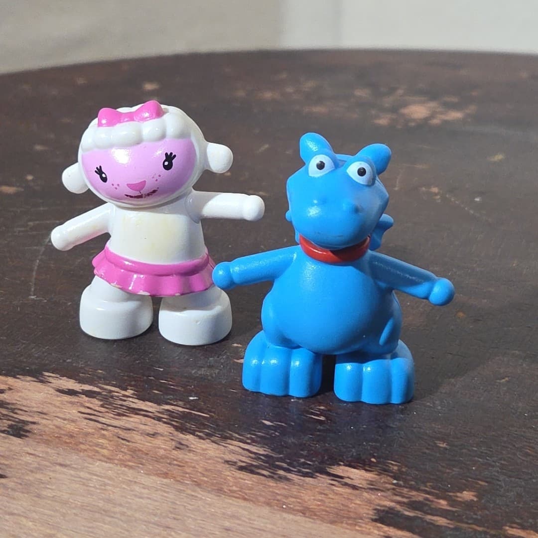 Lego Duplo - Stuffy The Dragon & Lambie From Doc Mcstuffins, Figure Pieces