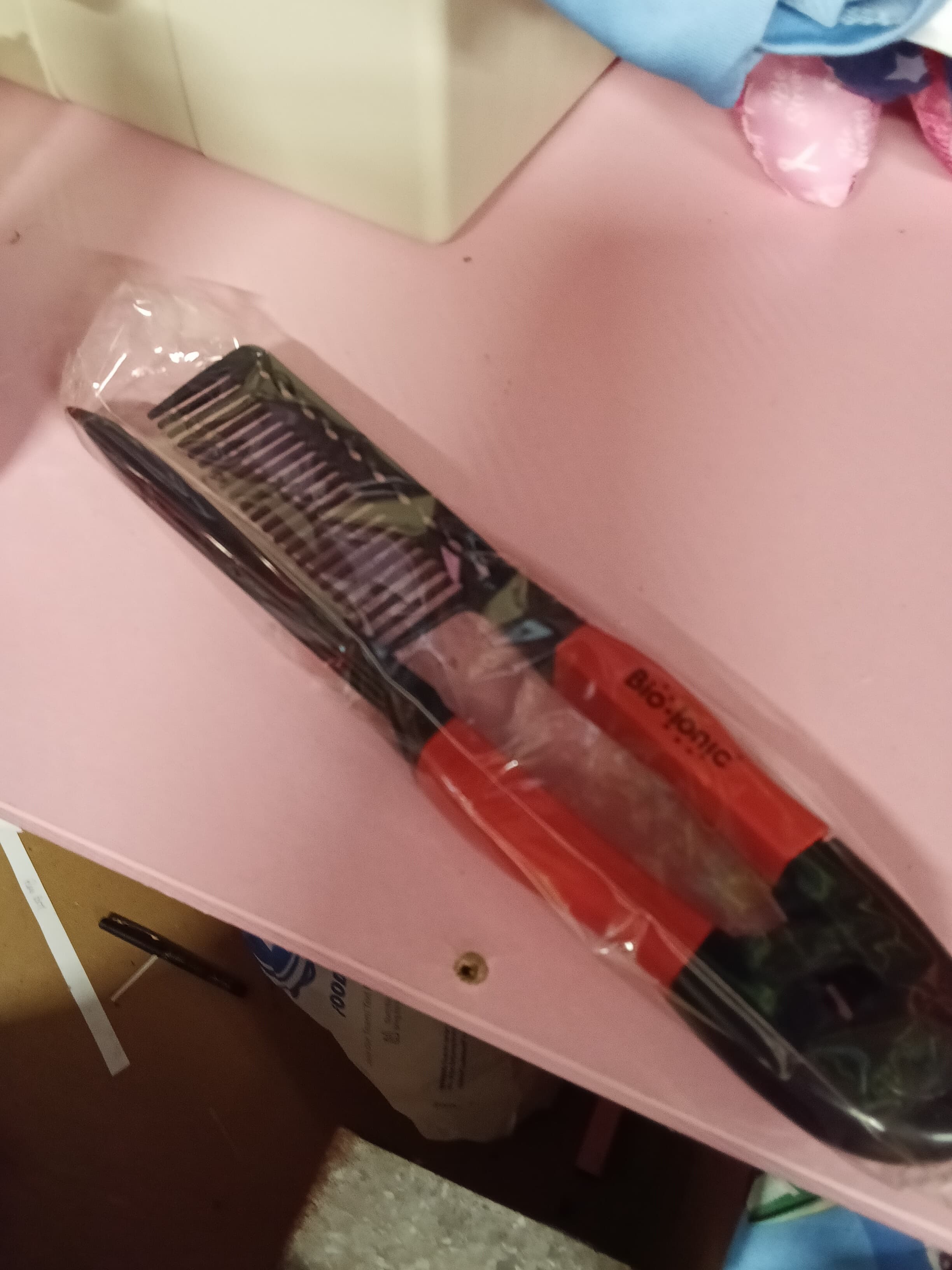 Bio Ionic Styling Comb with Red Handle