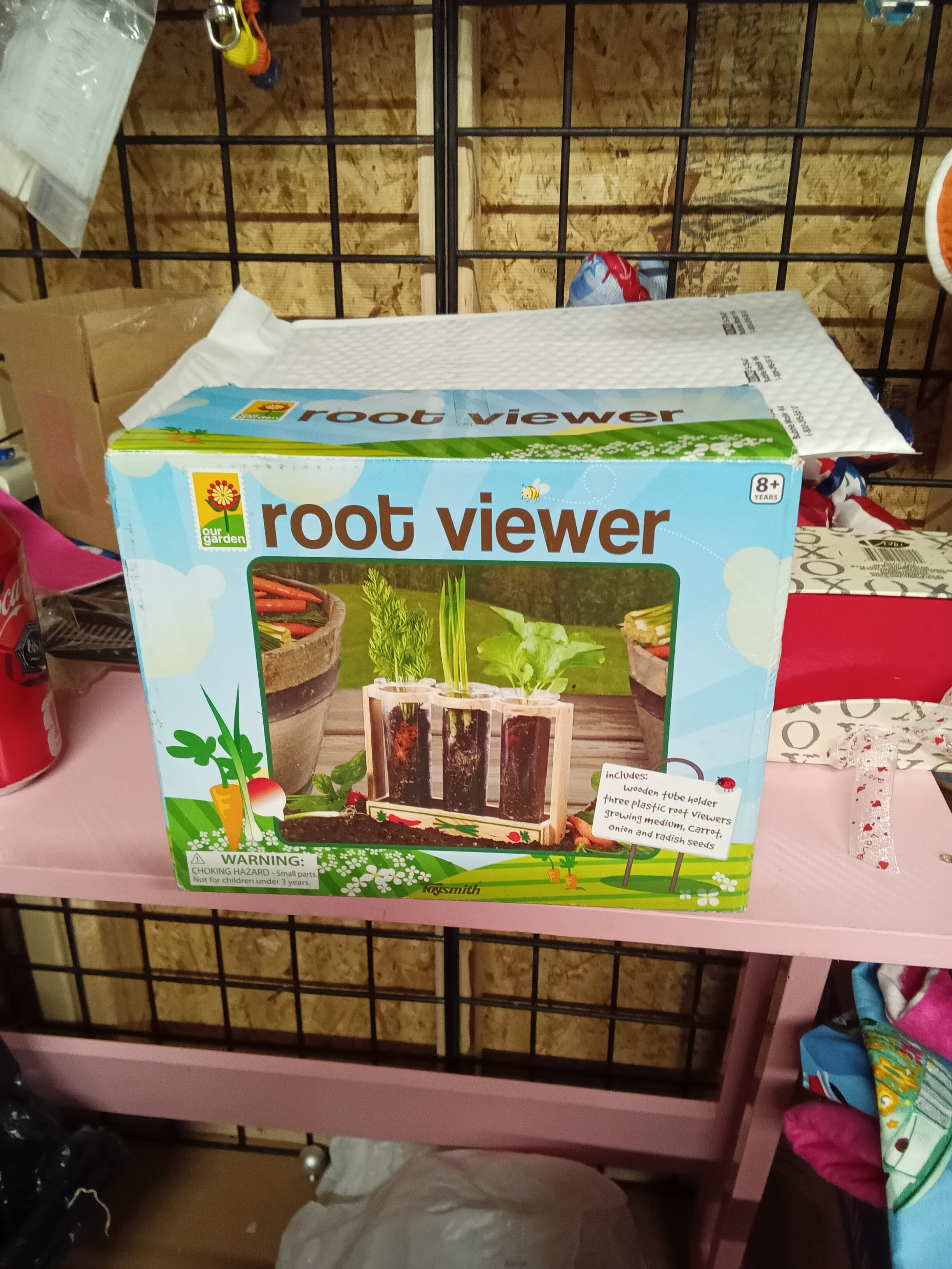 Our Garden Root Viewer Kit with Seeds and Wooden Holder