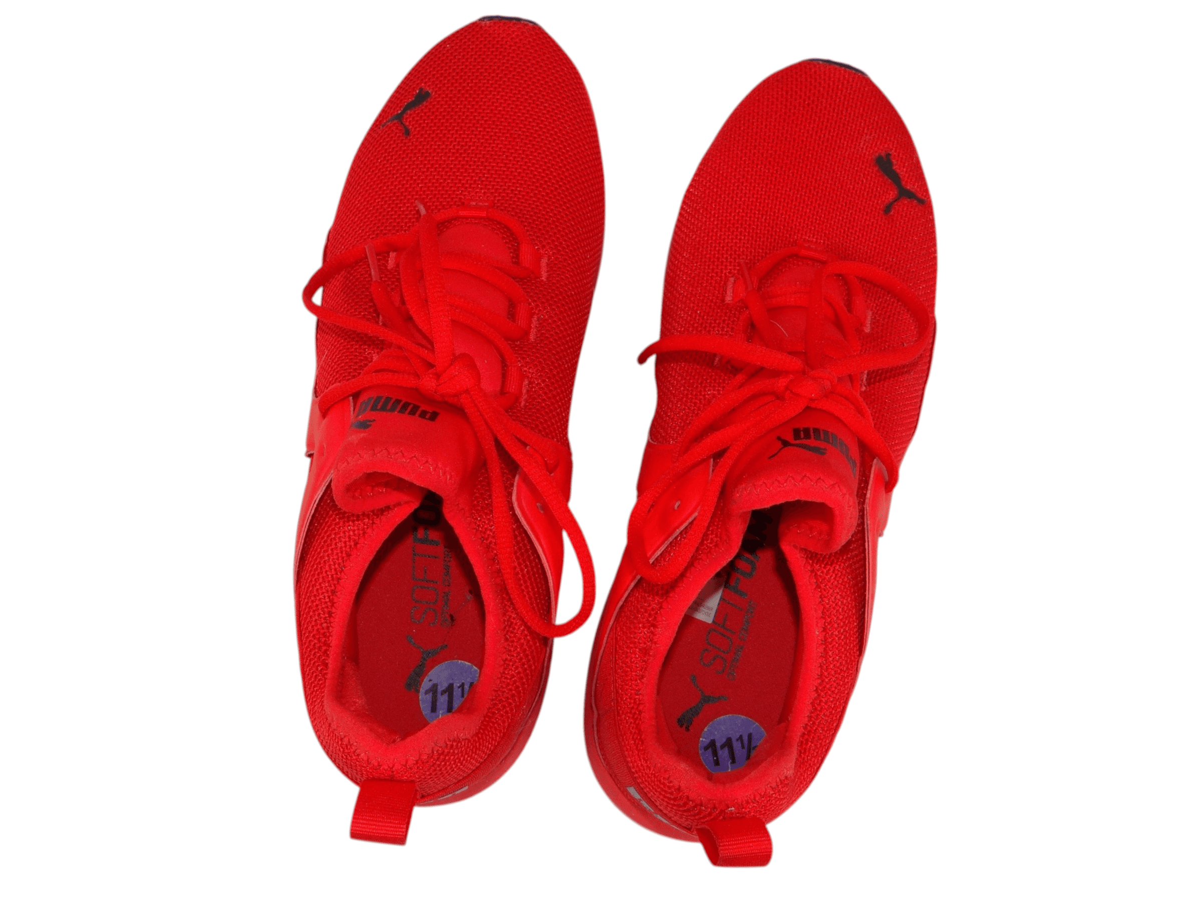 Puma Red Athletic Sneakers Mens Size 11.5