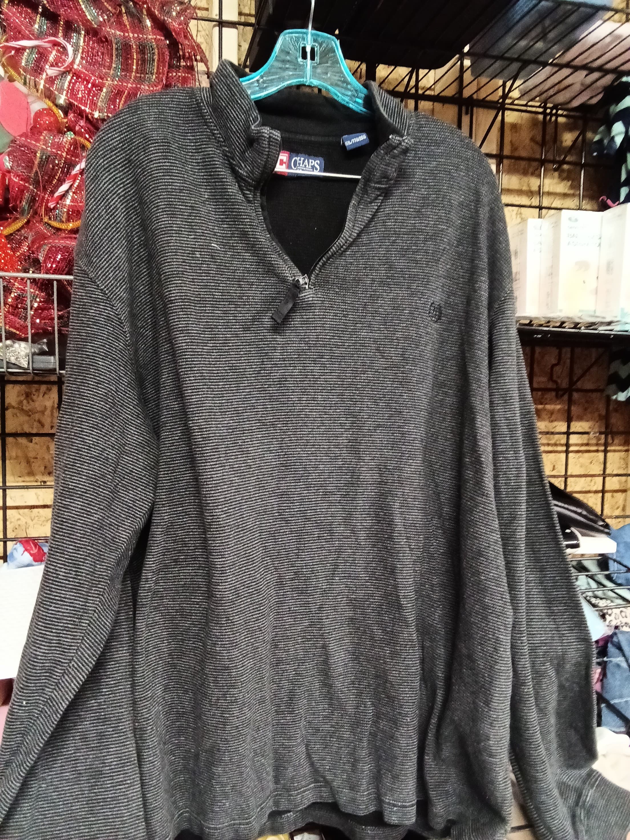 Chaps Men's Long Sleeve Pullover Sweater