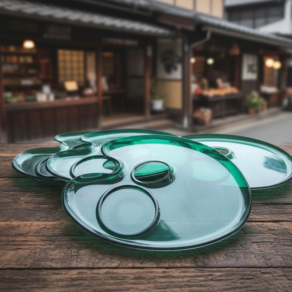 Vintage 1940 Party Palette Serving Tray: Parlour Juggler Poem, Mid-Century Cocktail Barware