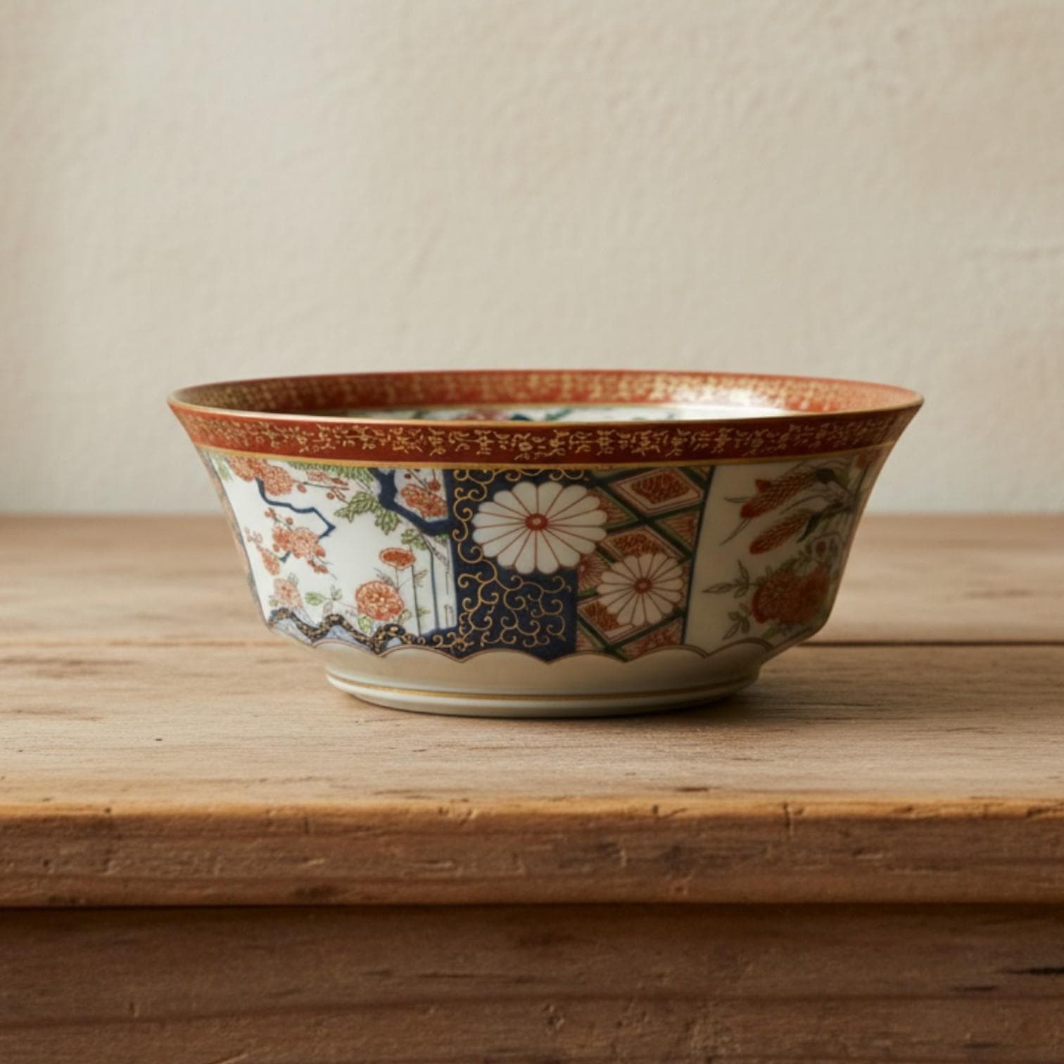 Imari Porcelain Oval Bowl | Japanese Vintage Display dish, home decor, holiday serving