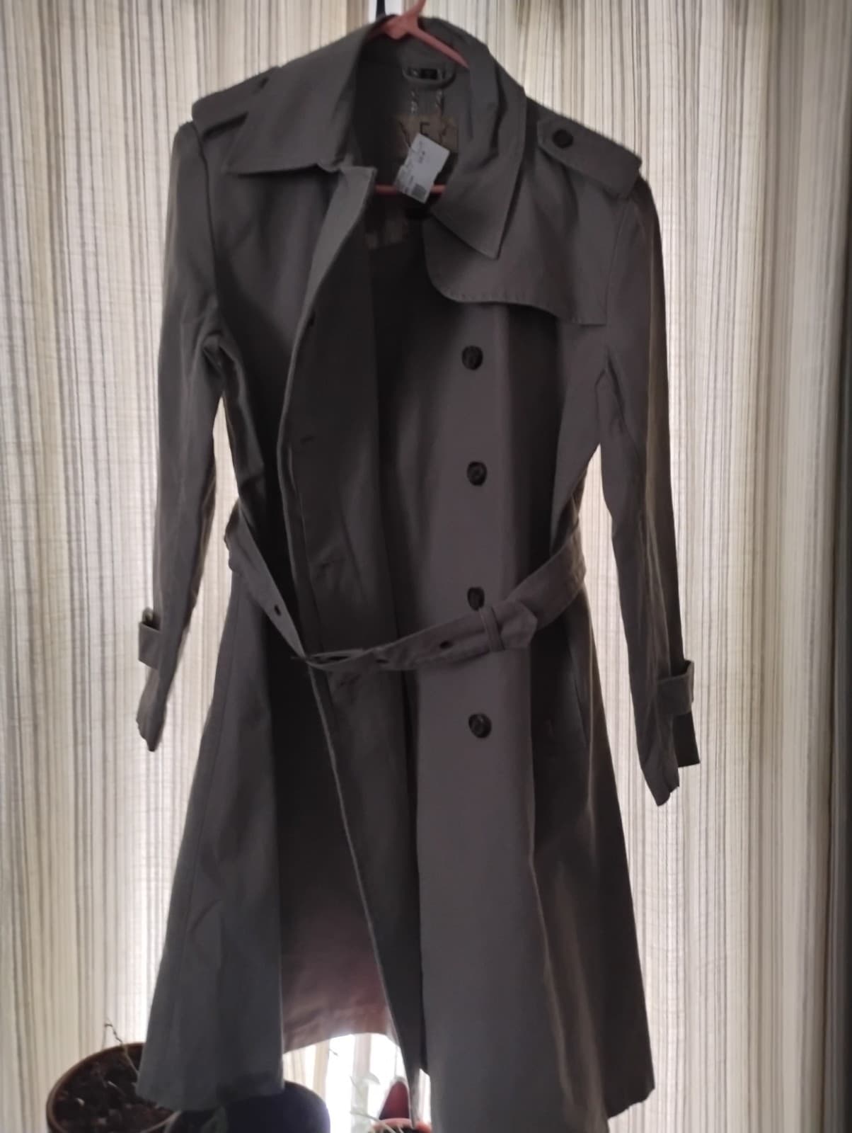 Vintage Woman's Trench Coat belted Eddys Jackets By Capital Garments