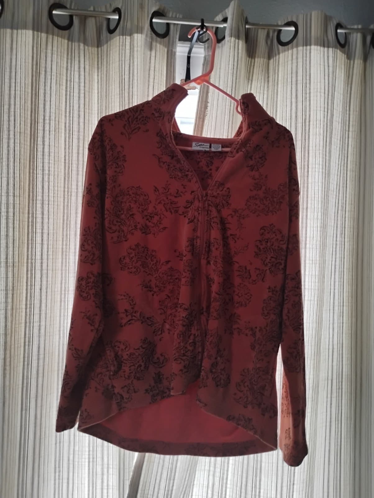 Spa By Chicos Pattern Jacket