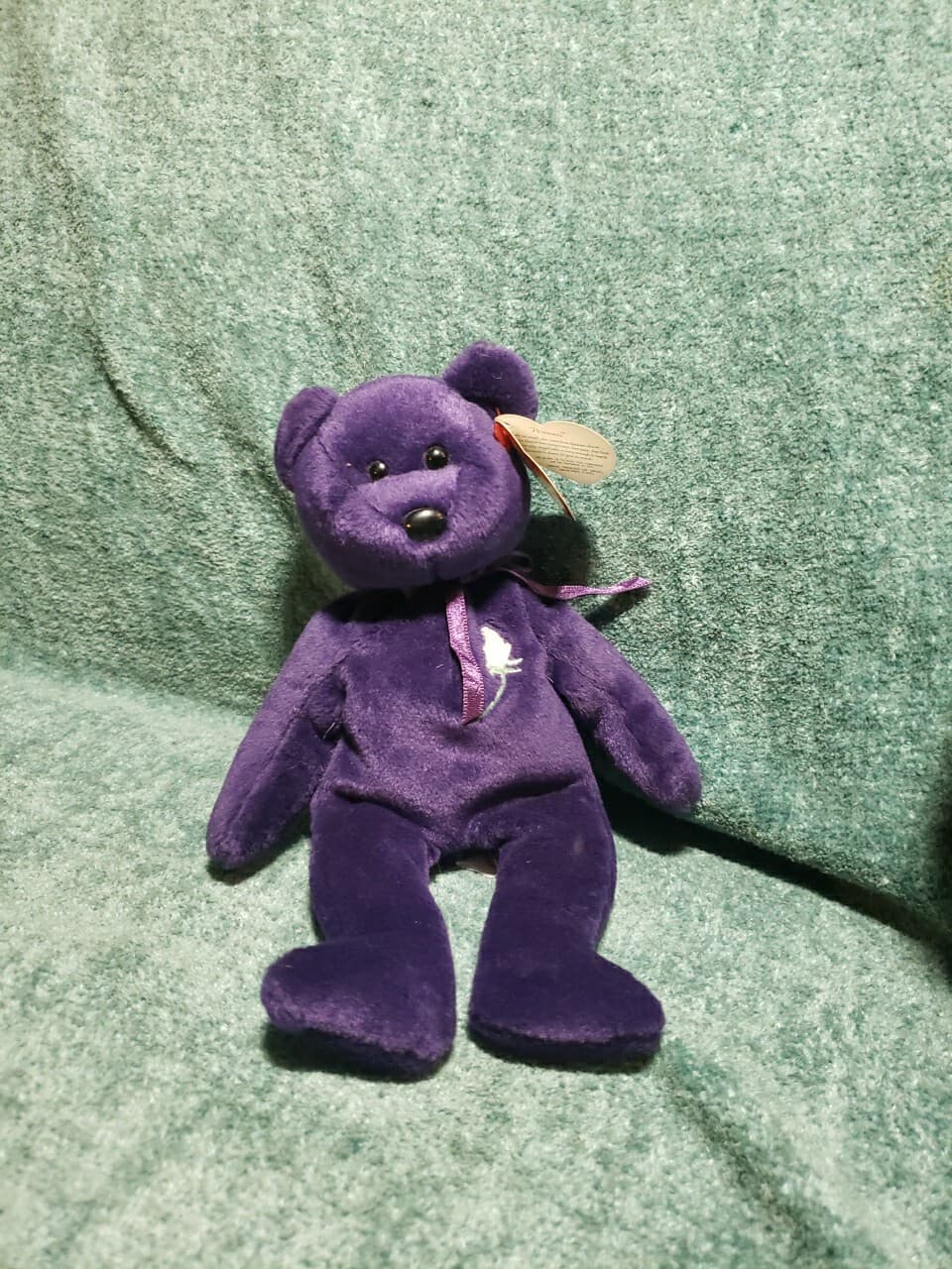 1997 Princess Diana Beanie Baby First Edition. Rare Beanie Baby With Errors