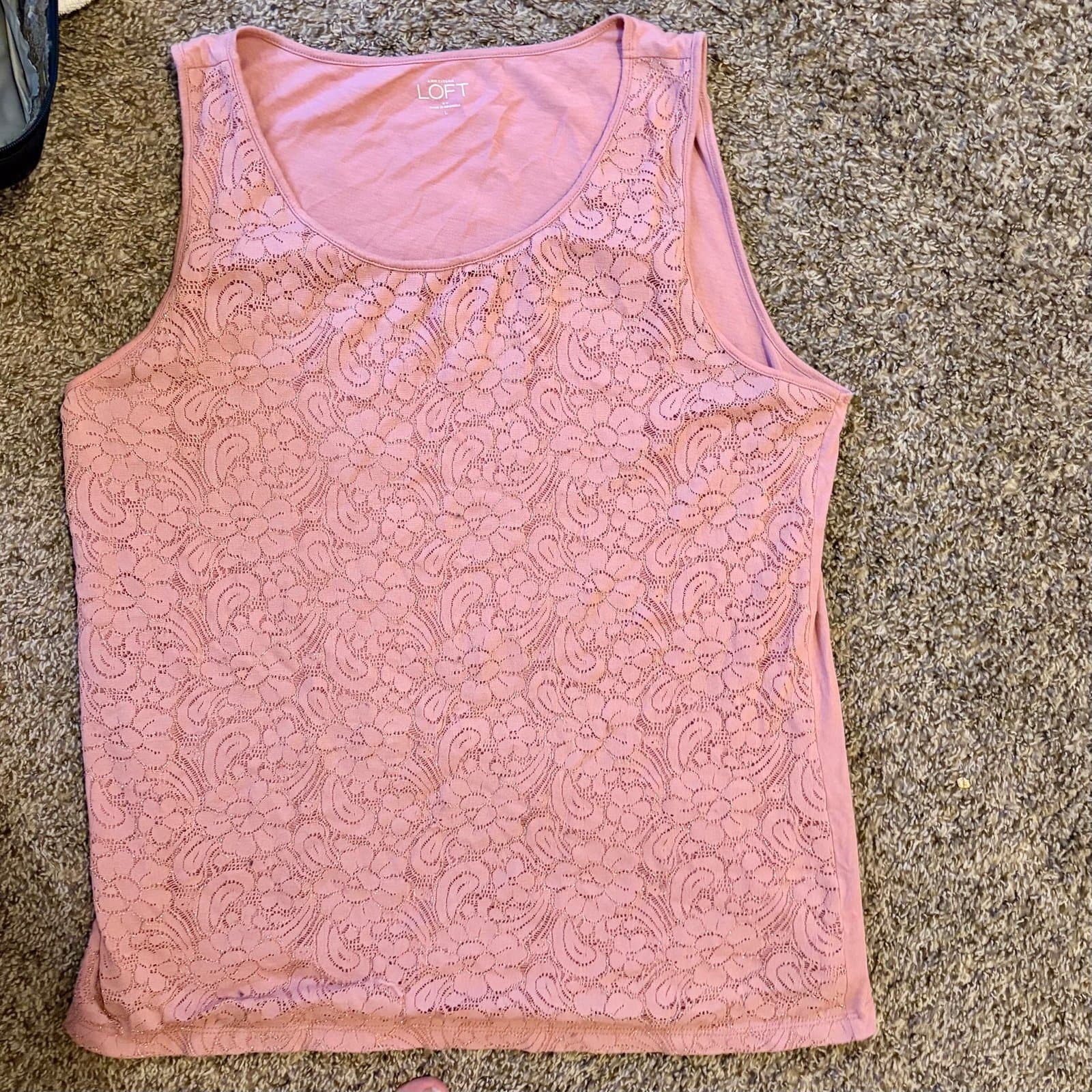 The Loft, Pink Lace Tank