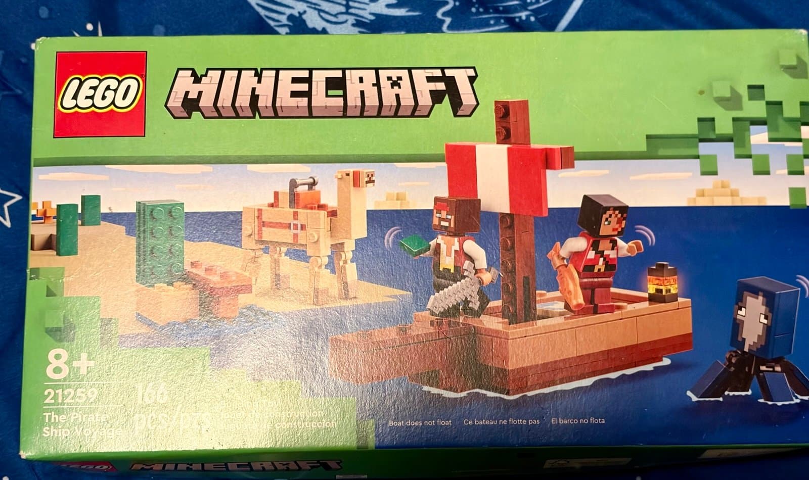 LEGO Mine Craft Pirate Ship, New in Box