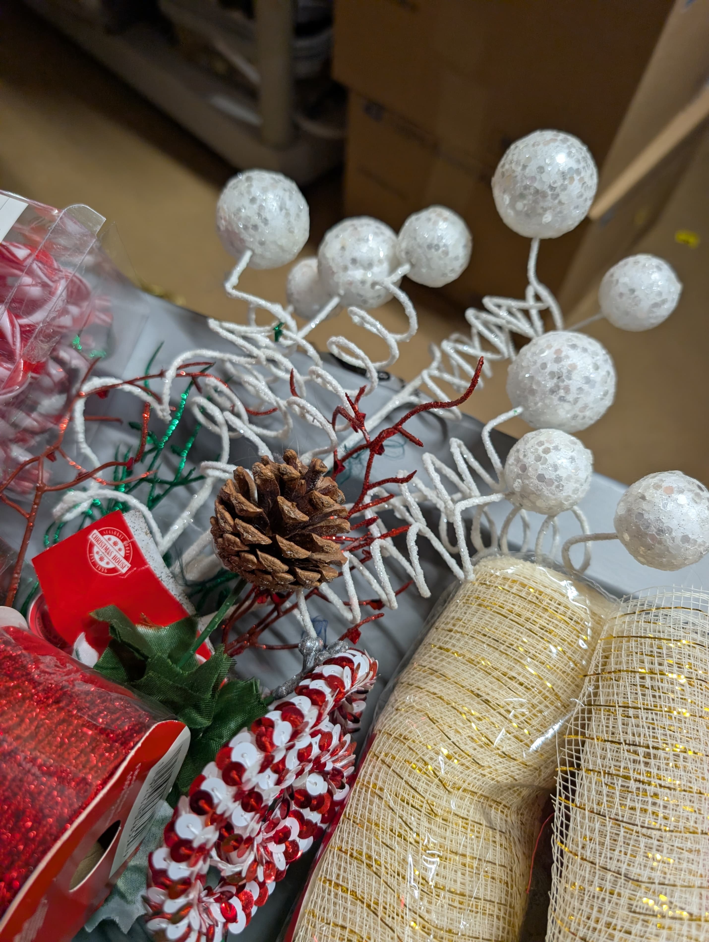 Christmas craft lot