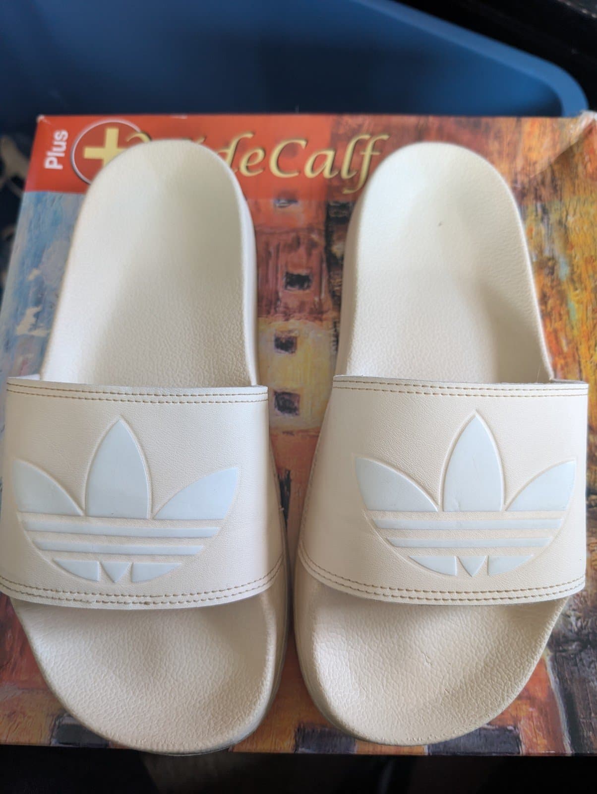 Adidas sandals size 8