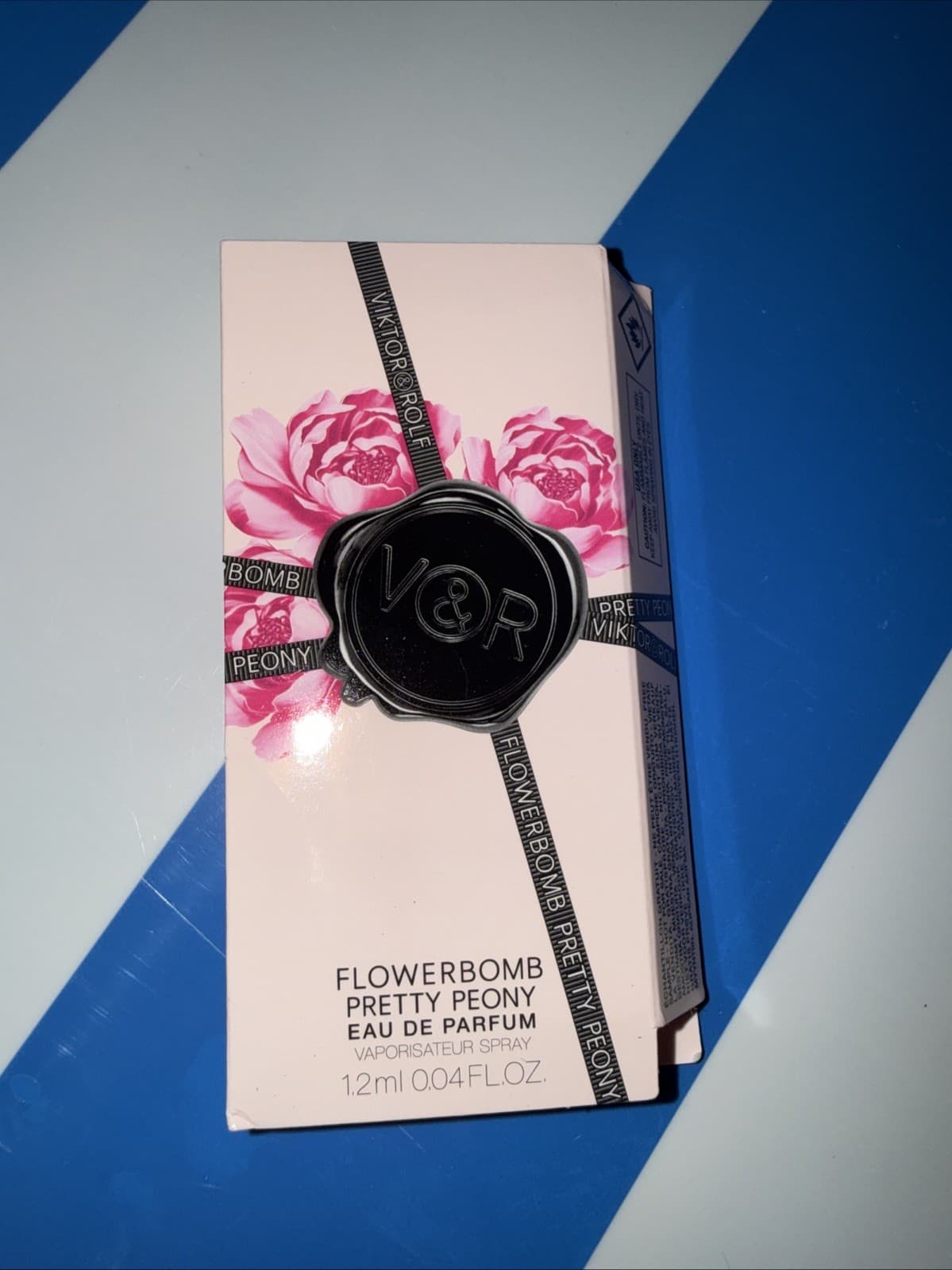 Flower Bomb Pretty Peony by Viktor Rolf Eau De Parfum Spray 1.2 mL New
