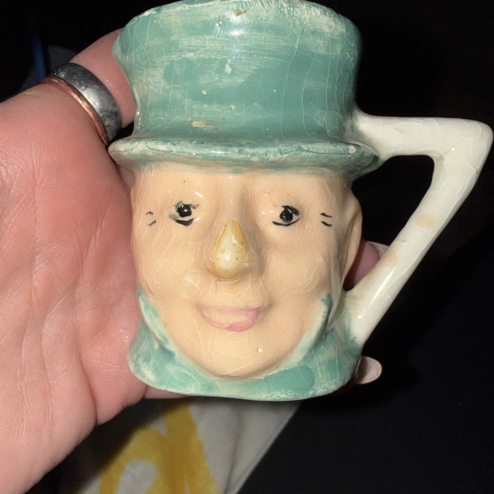 Vintage Ceramic Micawber Toby Jug
