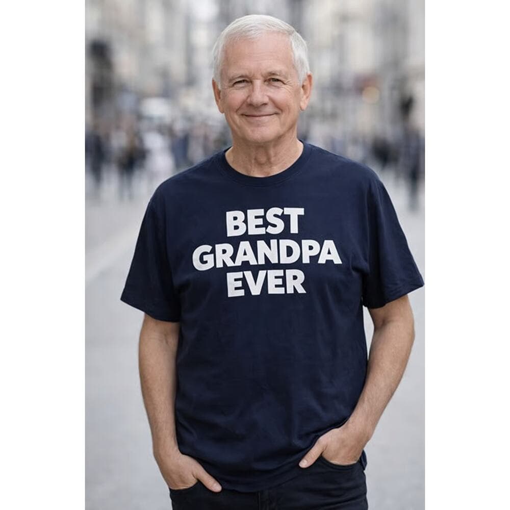 "Best Grandpa Ever" T-Shirt – A Gift from the Heart