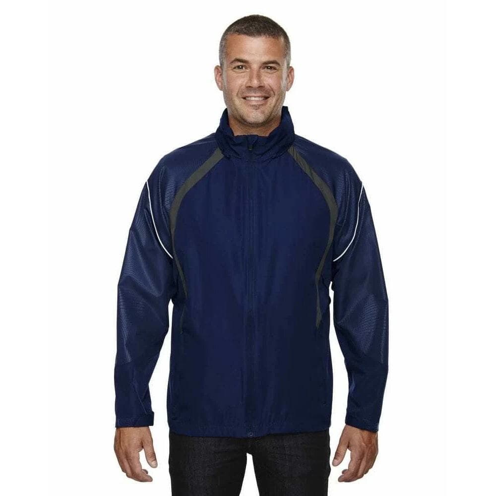 North End Men's Sirius Lightweight Jacket Windbreaker - Night/Navy - Med