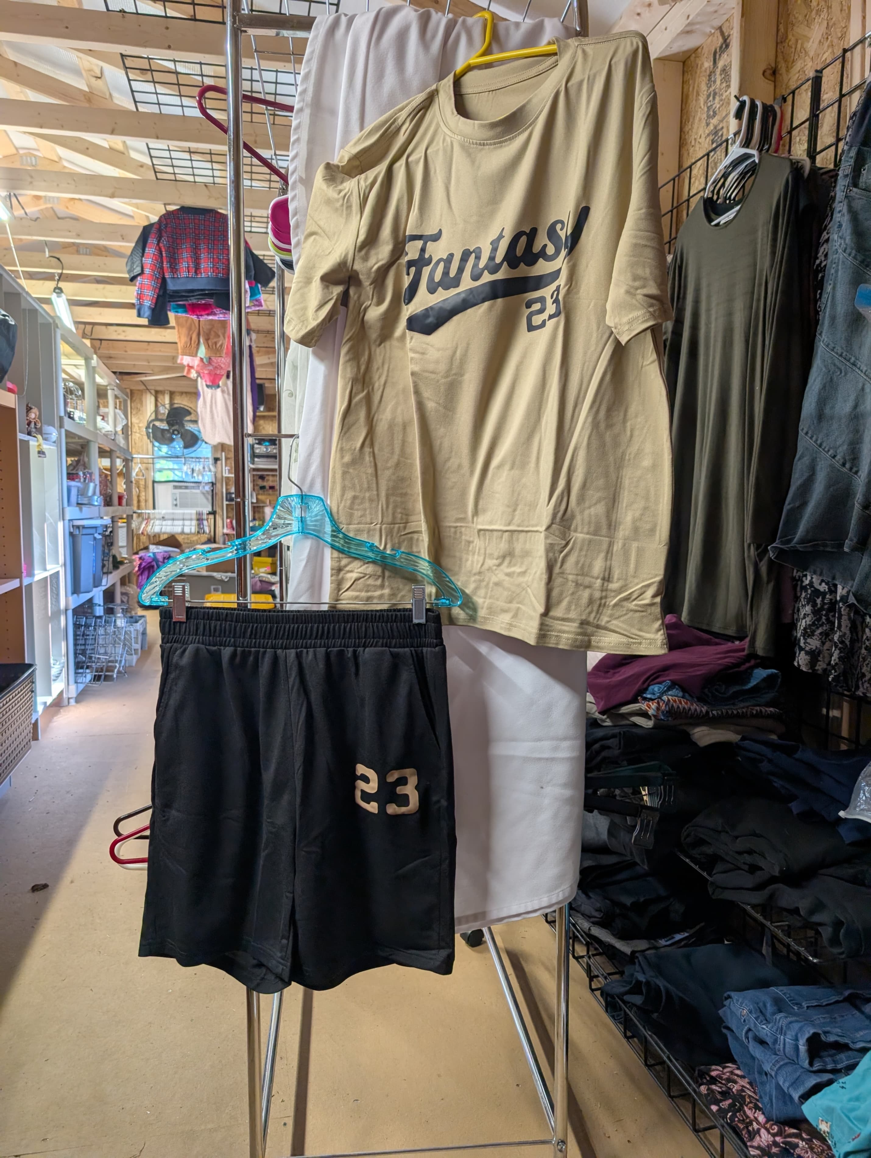 Fantasy 23 T-Shirt and Shorts Set XL