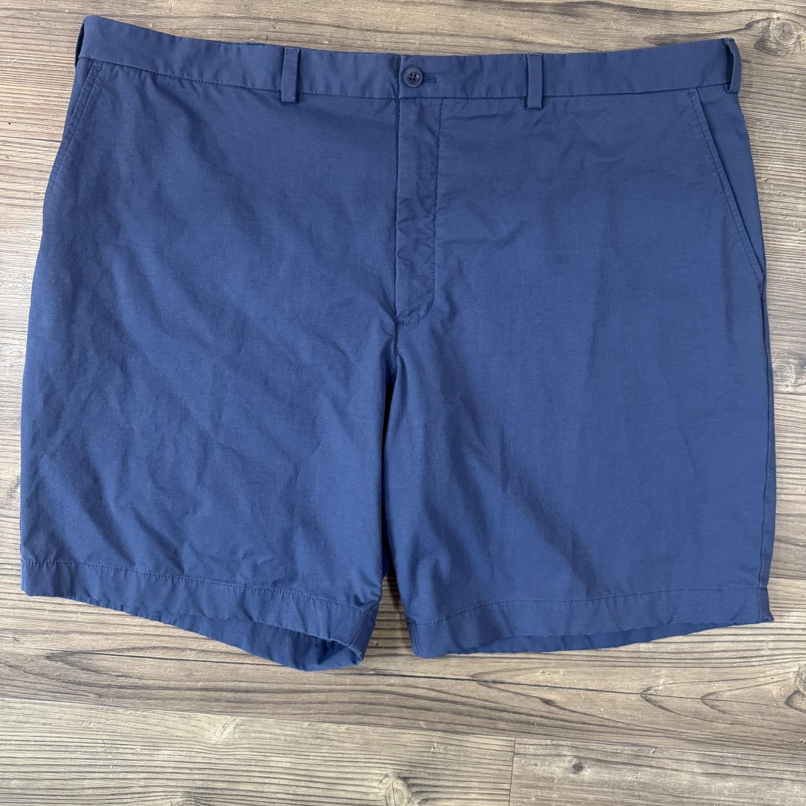 Vineyard Vines On-The-Go Performance Shorts Navy Blue Stretch Chino 10 Men's 48B