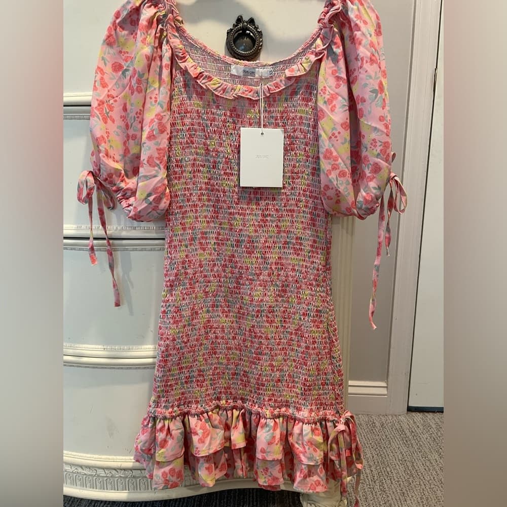 NWT 70/21 Smocked mini dress