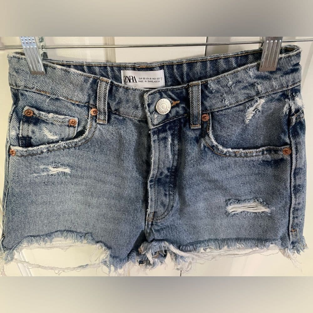 Zara Denim Jean Shorts