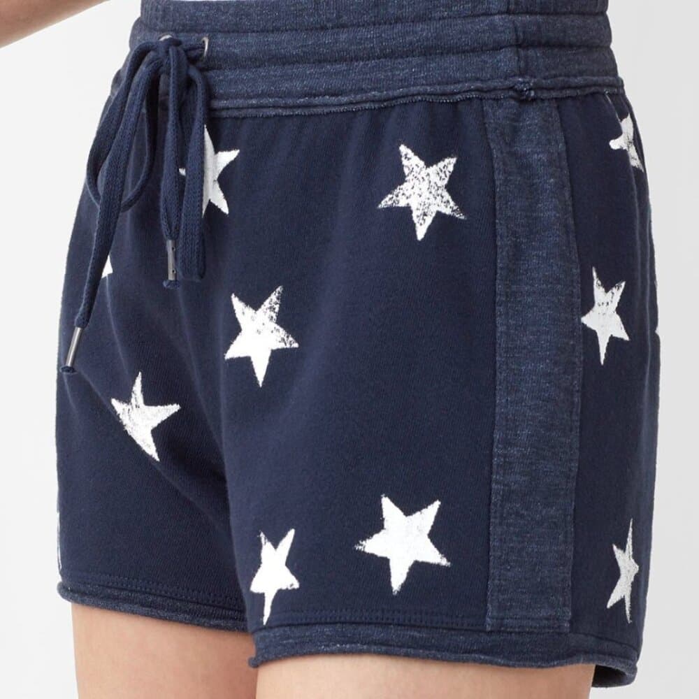 Splendid Embroidered Sweat Shorts