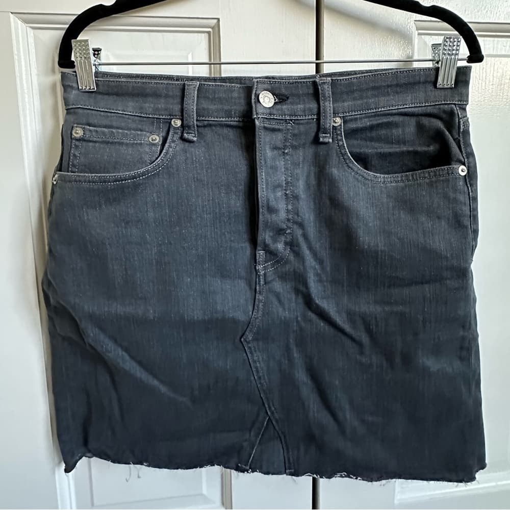 Rag & Bone Denim Mini Skirt