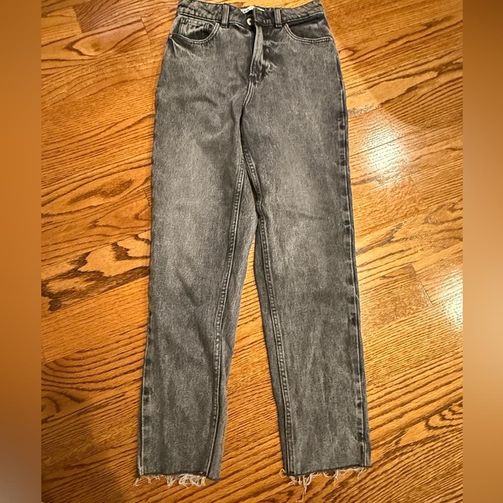 Zara High Rise Gray Women's Jeans