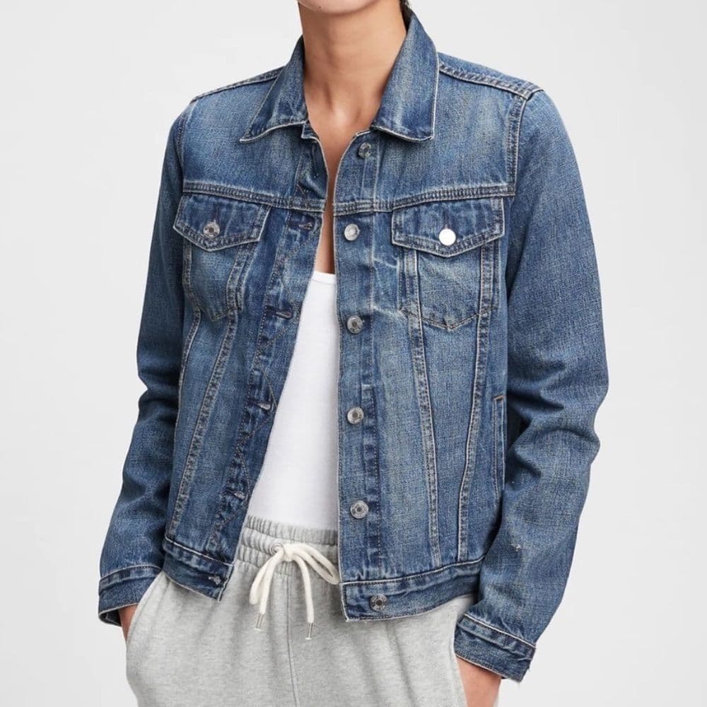 Gap 1969 Moderate Distressed Jean Jacket