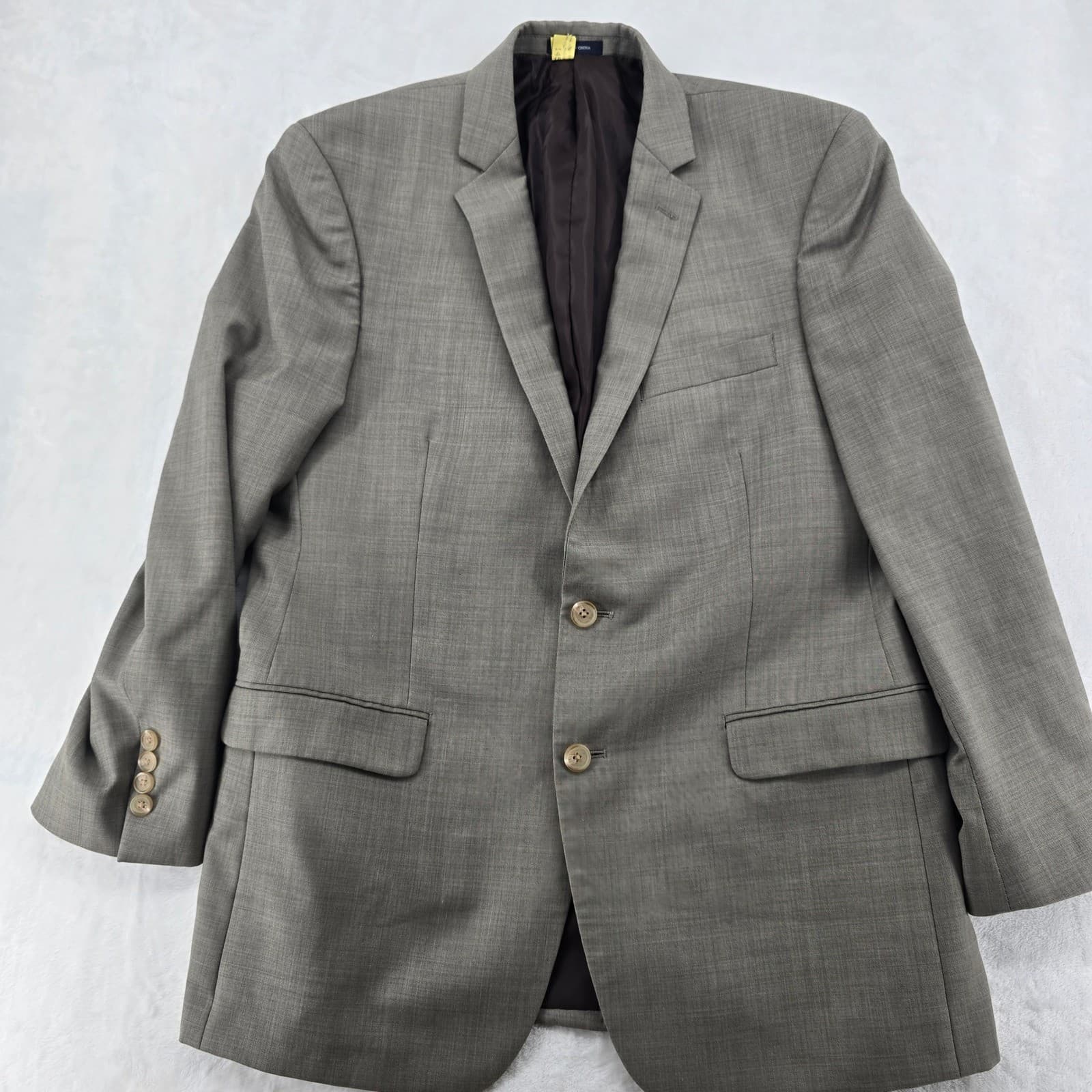 Ralph Lauren Sport Coat Mens 42R Blazer Gray 100% Wool Dillard's Exclusive