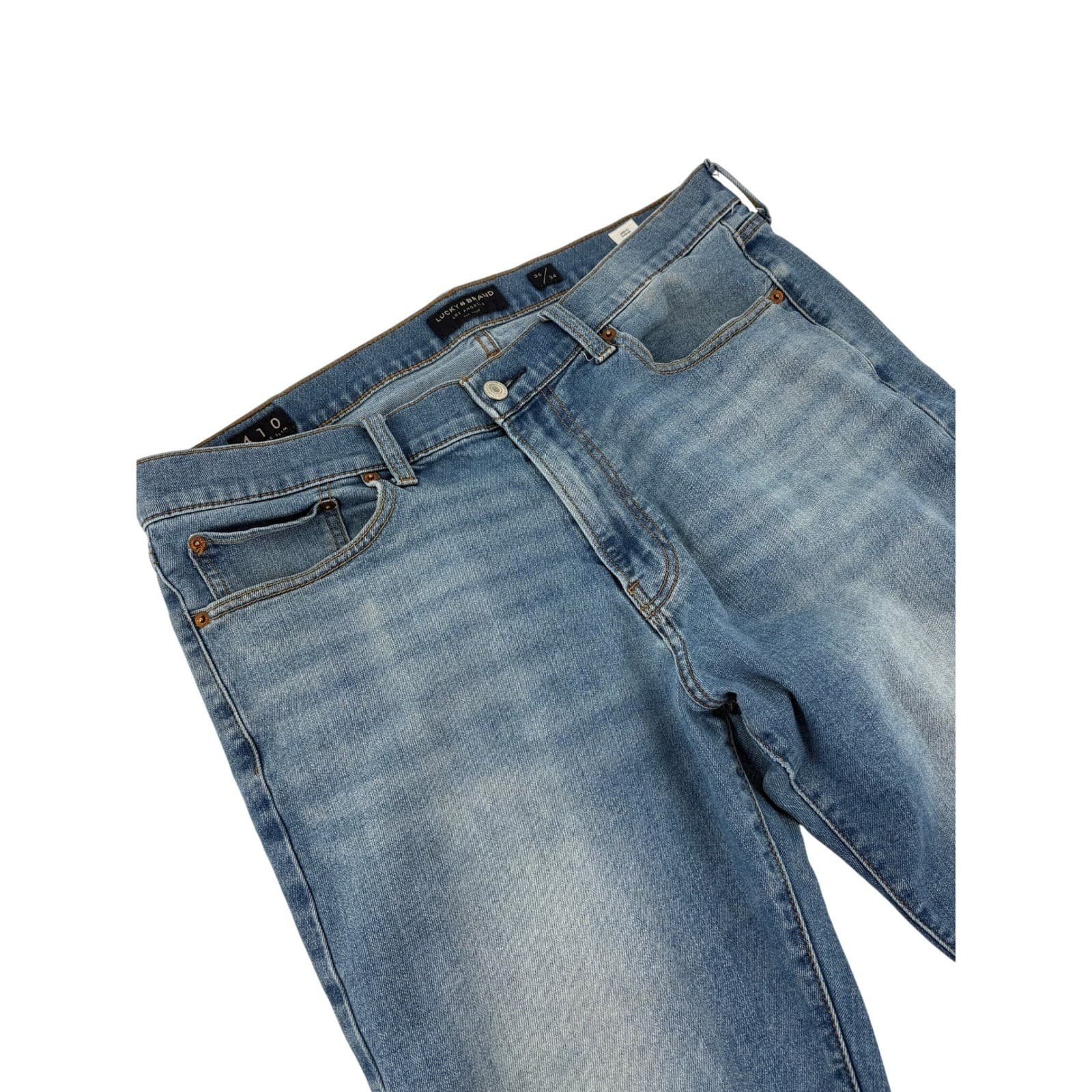 Lucky Brand 410 Athletic Slim Men's Jeans Medium Wash Size 36x33