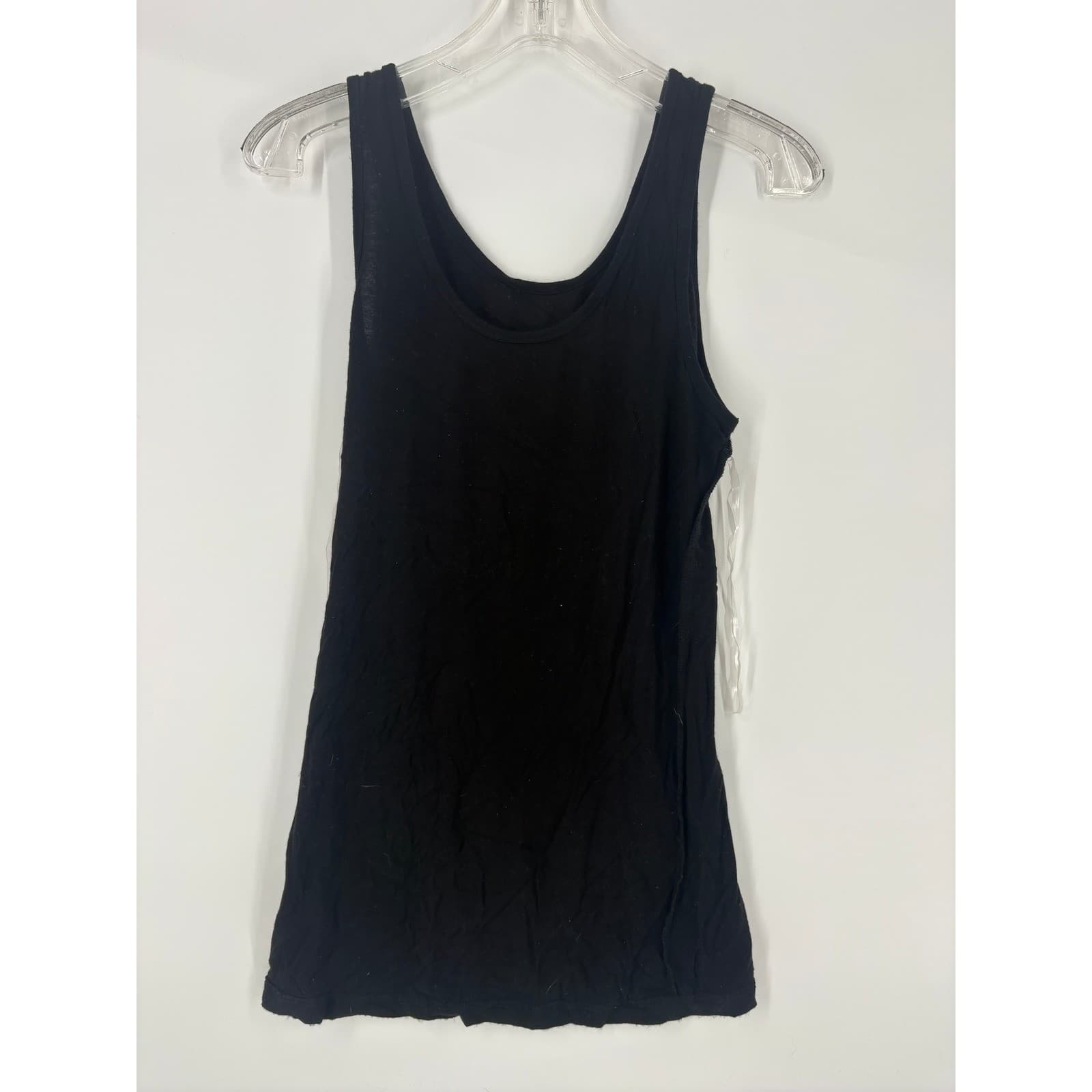Urban Outfitters Black Basic Tank Top Women's Size L Scoop Neck Sleeveless