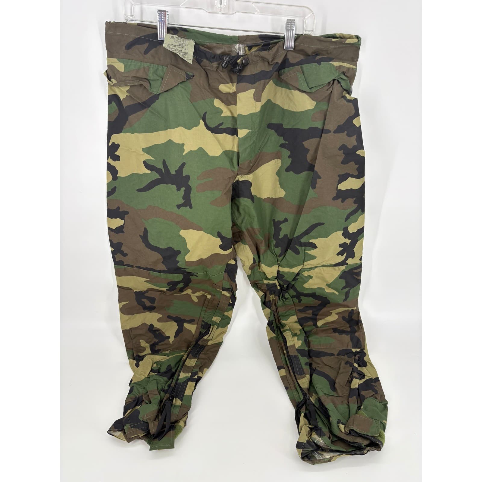 ORC Industries Improved Rainsuit Trousers Camo Military Tactical Medium