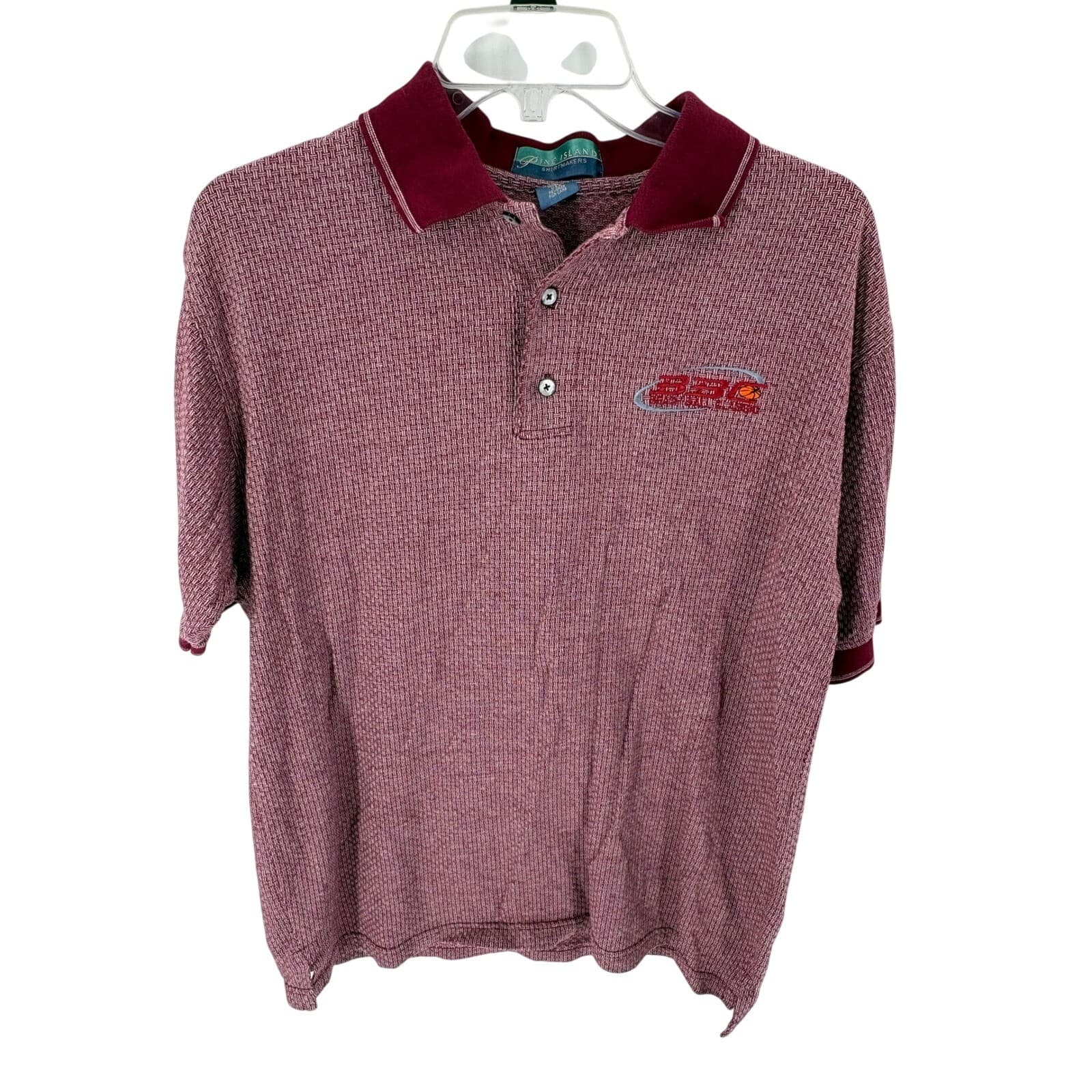Pine Island Shirtmakers Mens Polo Shirt Beach Ball Classic Myrtle Beach Size M