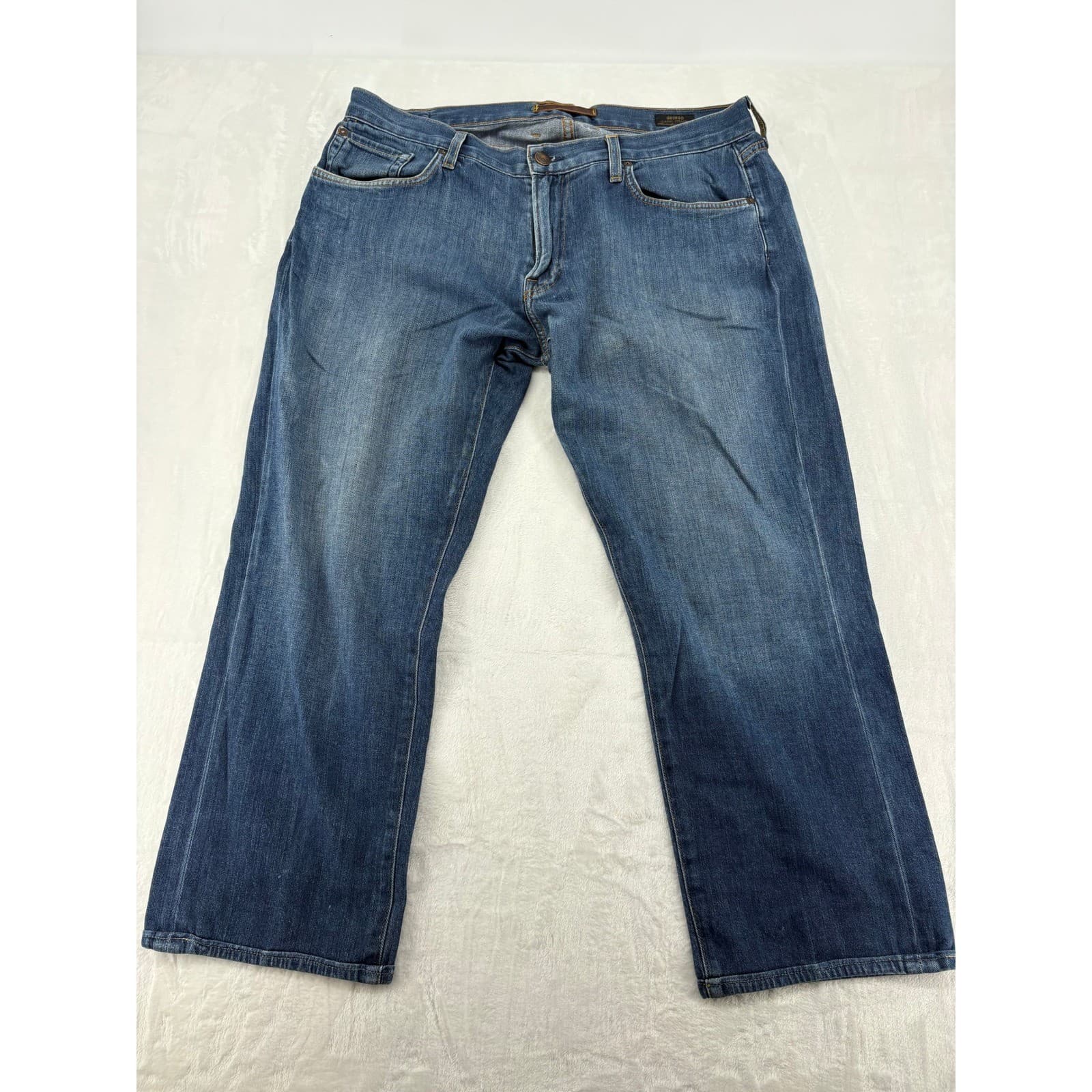 Agave Gringo Jeans Mens 38 Classic Straight Blue Denim Made in USA