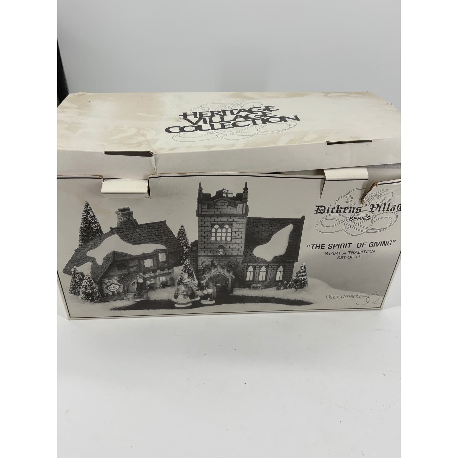 Department 56 Dickens Village Spirit of Giving Set of 13 Heritage Village Multi