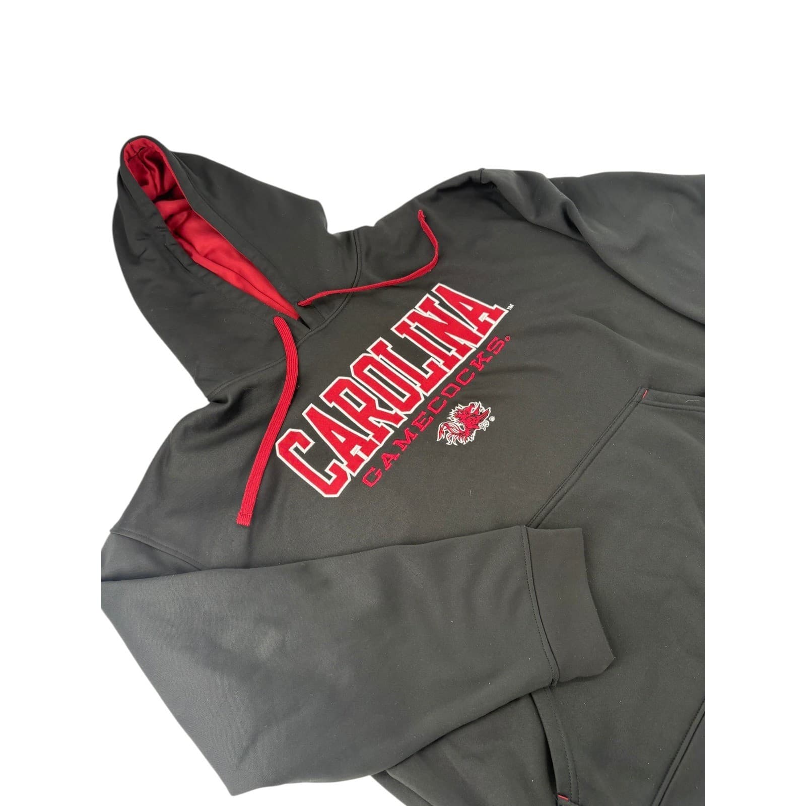 Section 101 Majestic South Carolina Gamecocks Mens XL Hoodie Black NCAA 6046