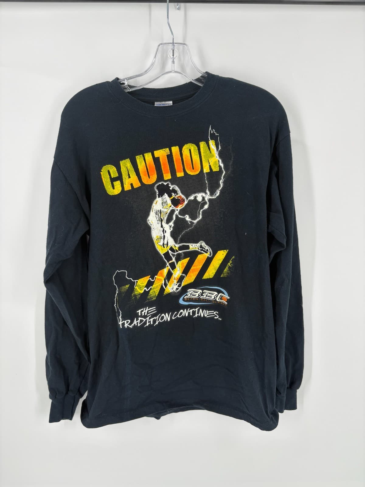 Beach Ball Classic 2011 Long Sleeve Shirt M Caution BBC Basketball Myrtle Beach