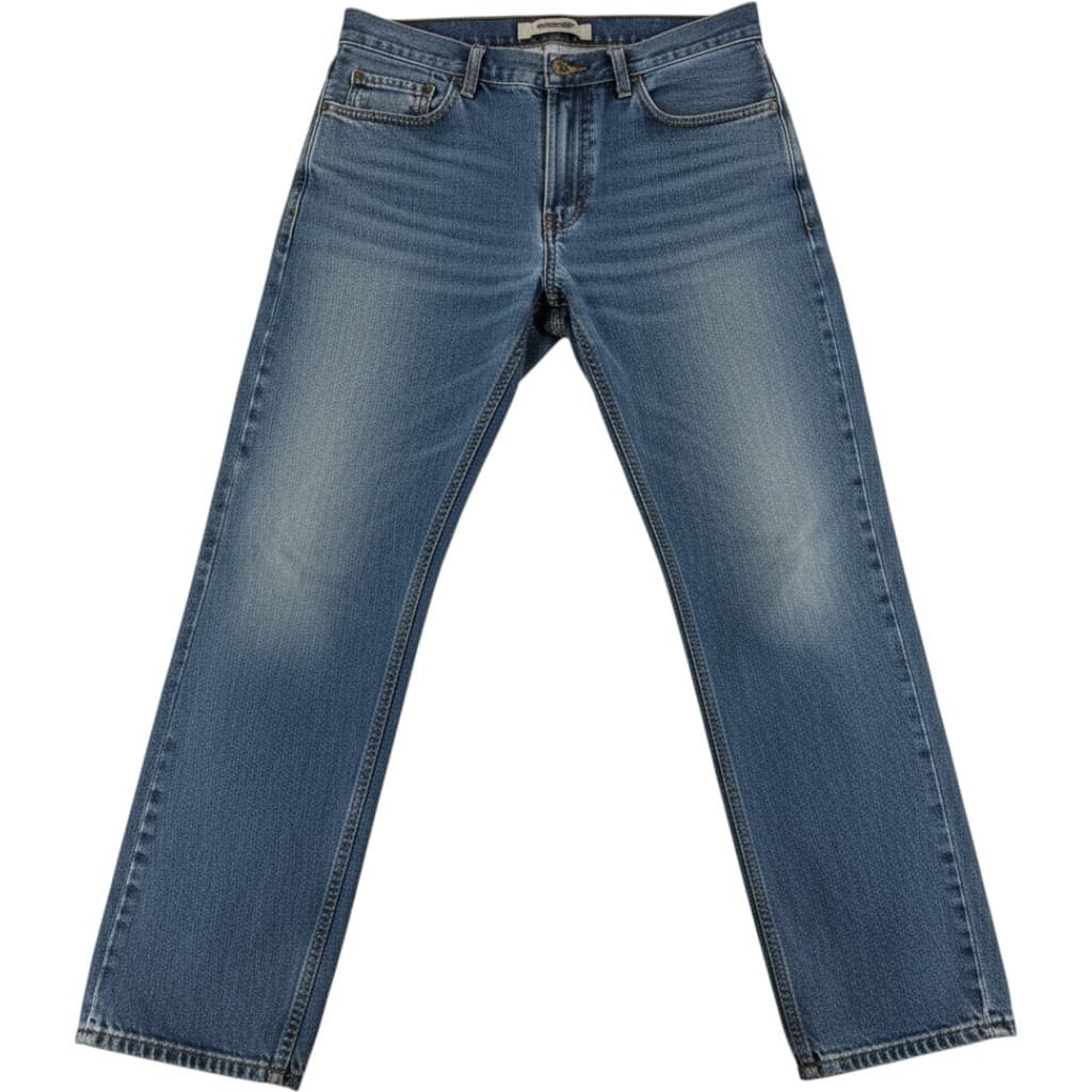 Urban Up Pipeline Jeans Mens 34x30 Jeans Blue Straight Leg 100% Cotton Denim