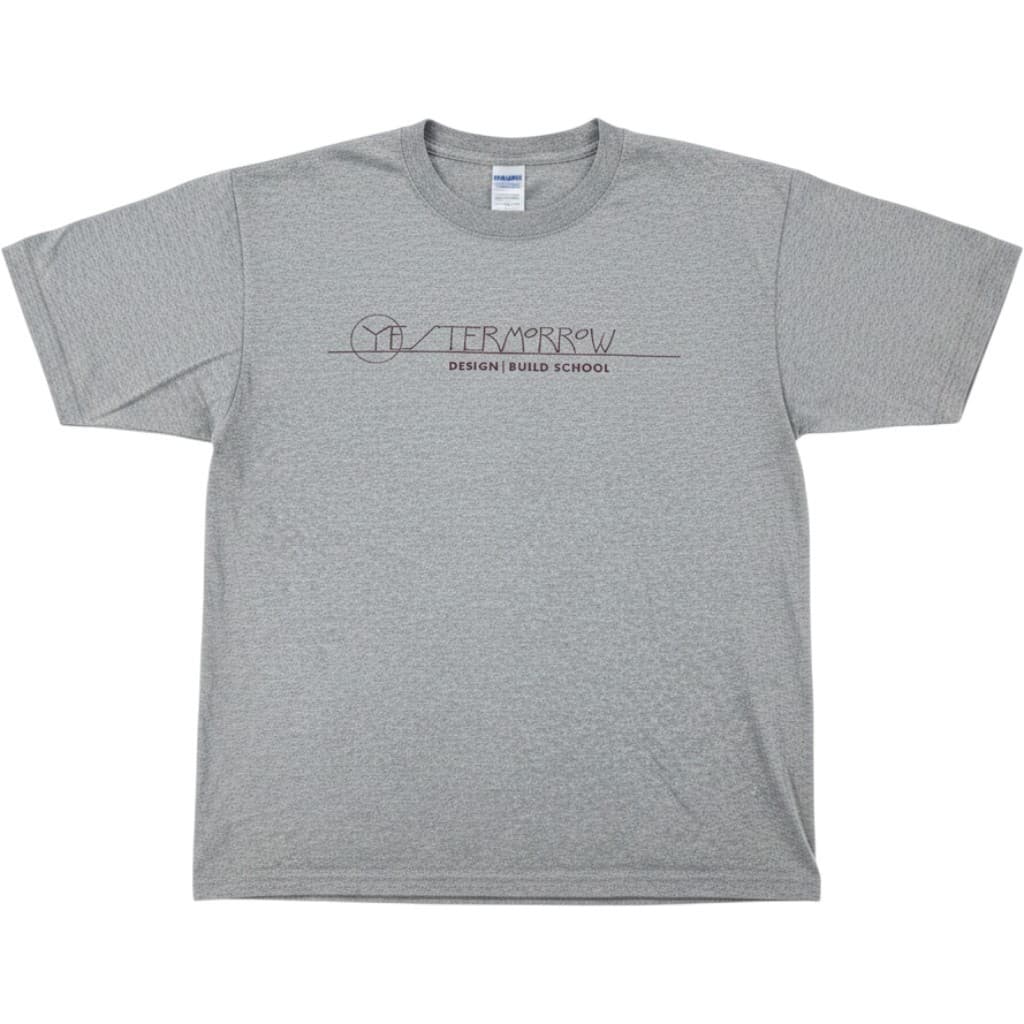 Anvil Yestermorrow Design Build School Mens Medium T Shirt Gray Graphic Tee
