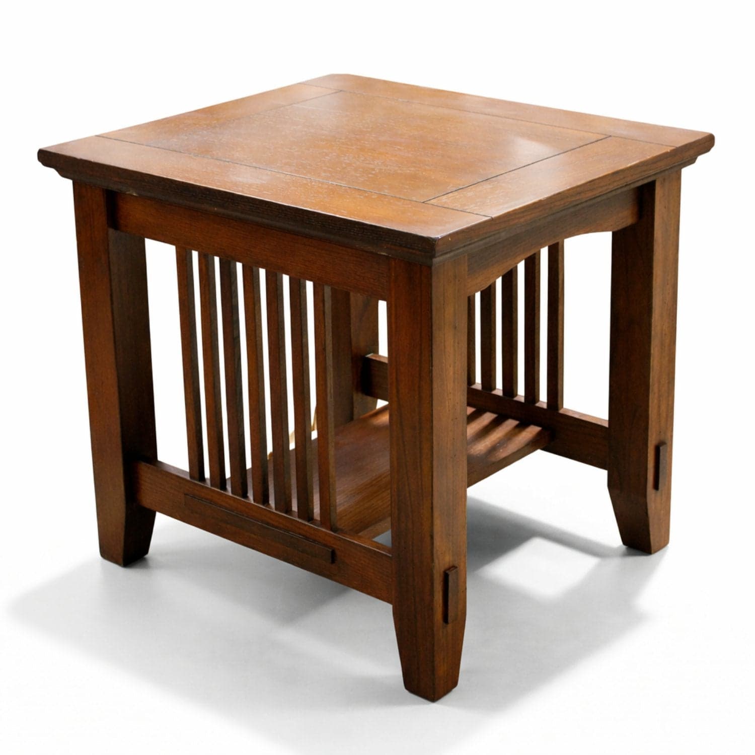 Oak Mission End Table