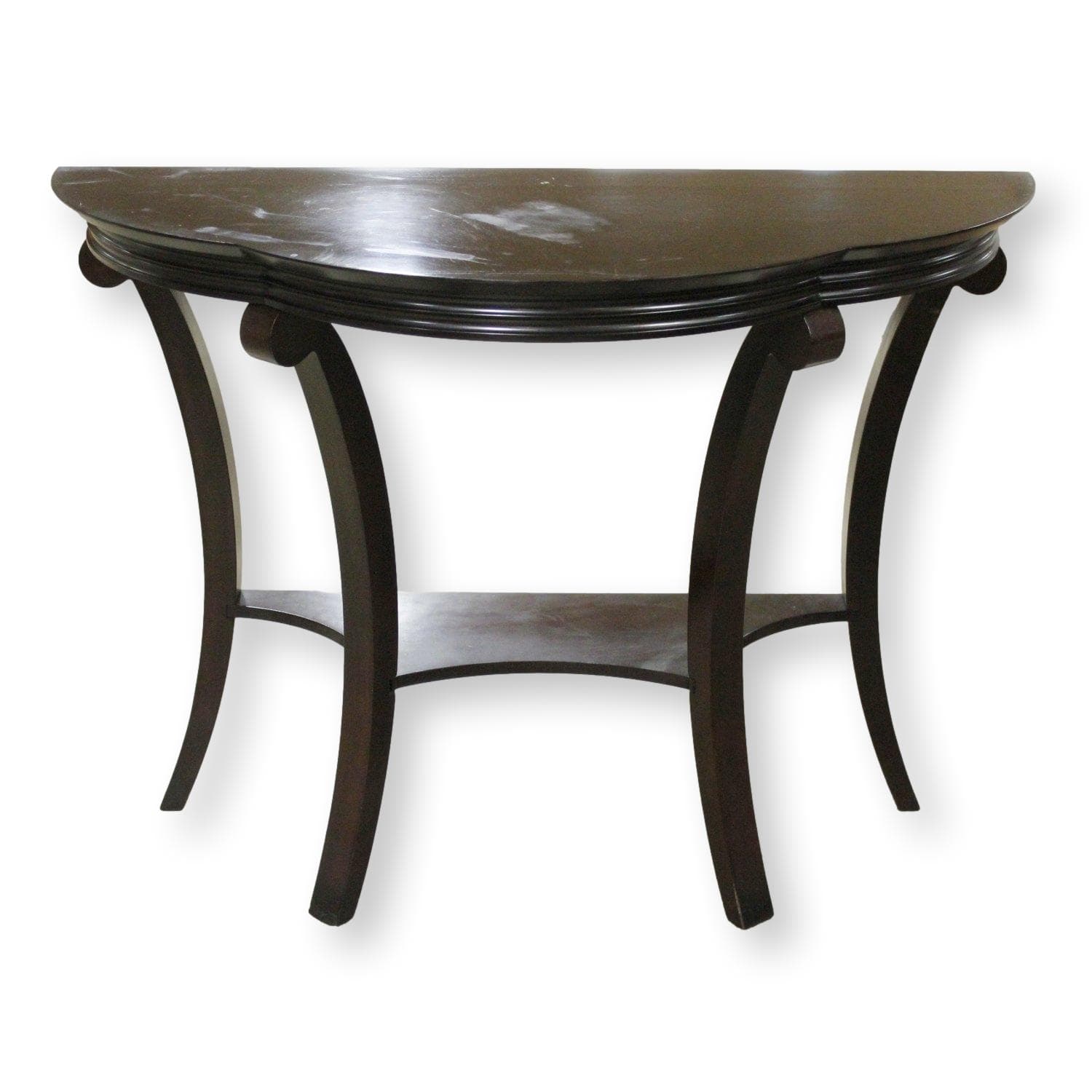 Bombay Co. Espresso Demilune Table - Espresso